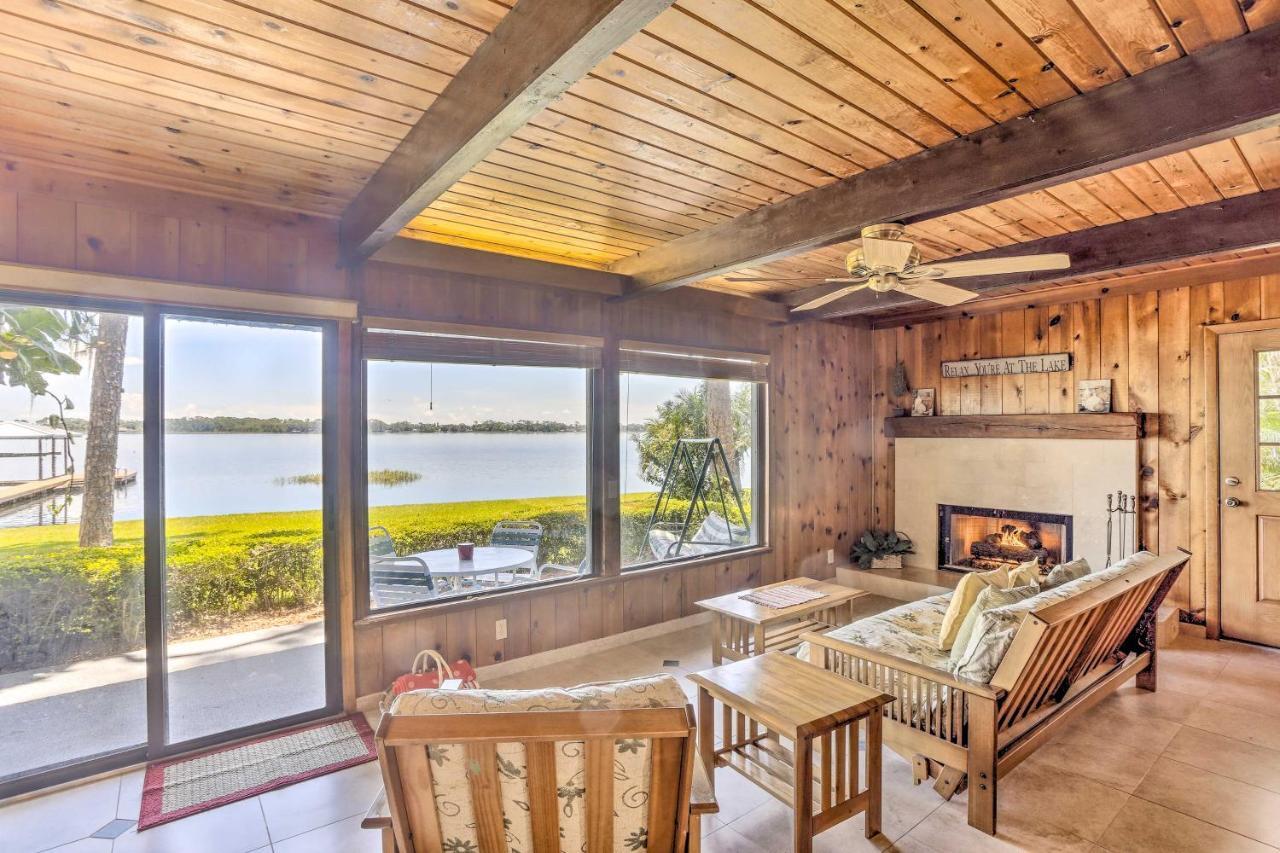 Lakefront Home With Game Room, Kayaks, And Fire Pit 普莱西德湖 外观 照片