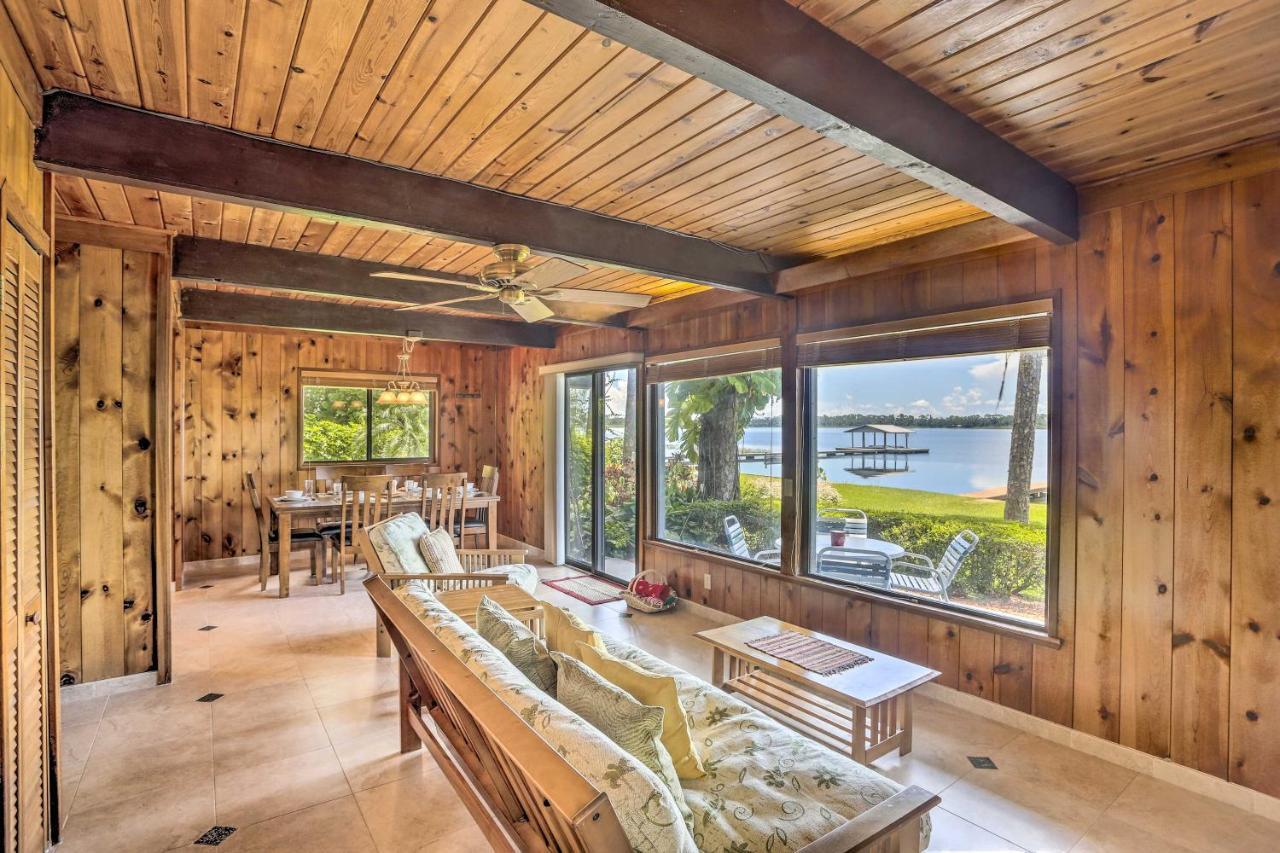 Lakefront Home With Game Room, Kayaks, And Fire Pit 普莱西德湖 外观 照片