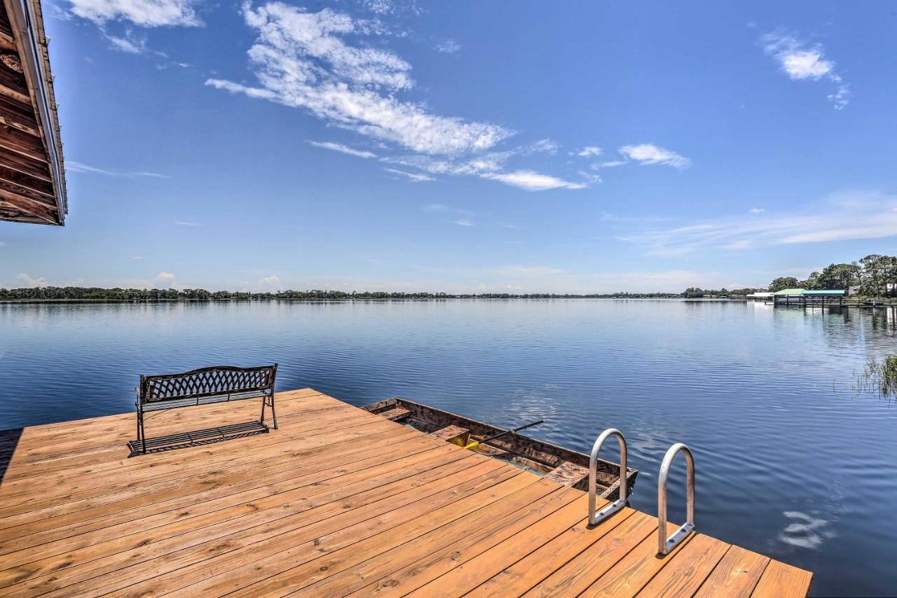 Lakefront Home With Game Room, Kayaks, And Fire Pit 普莱西德湖 外观 照片